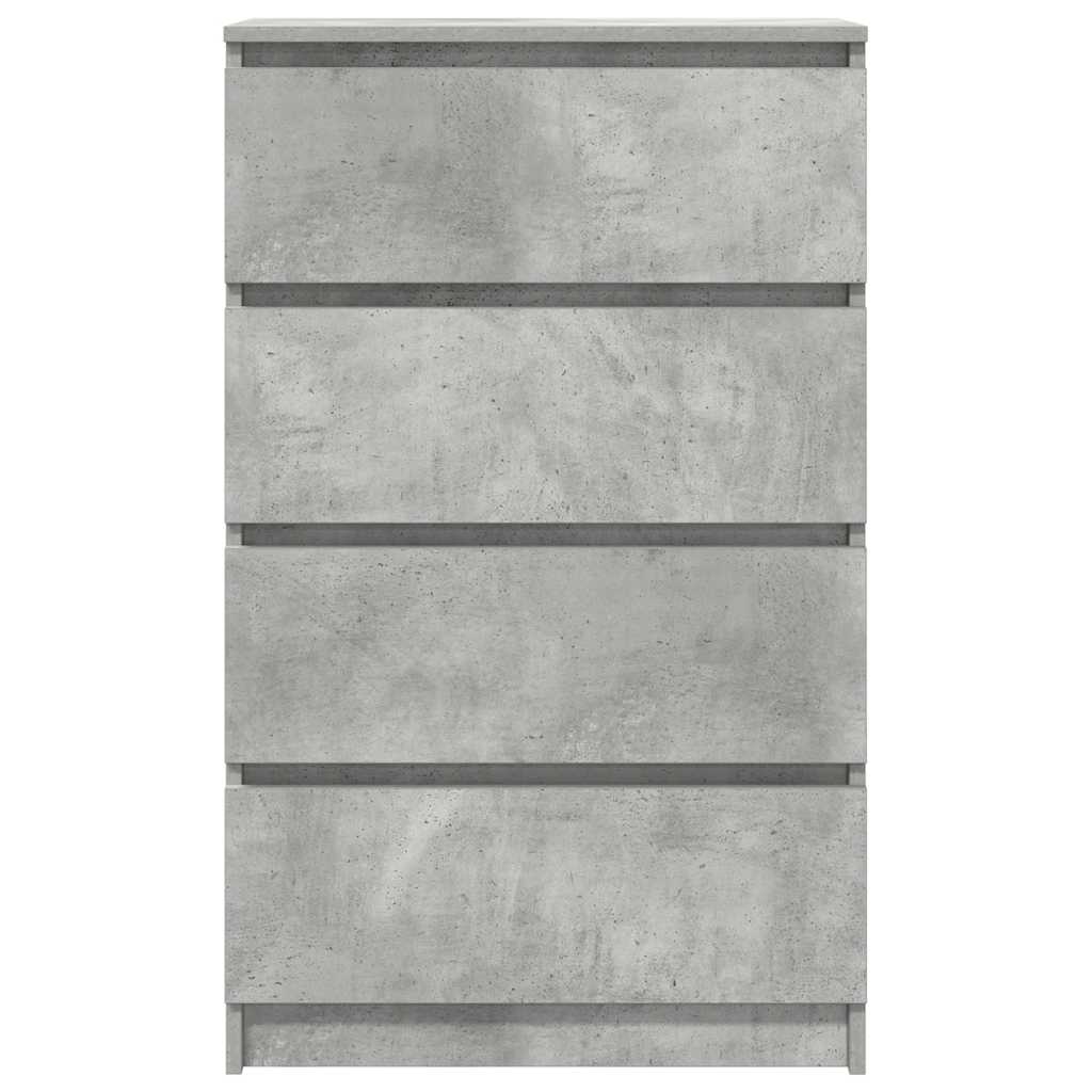 Sideboard Concrete Grey 60x35x98.5 cm Engineered Wood