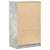 Sideboard Concrete Grey 60x35x98.5 cm Engineered Wood