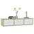 Wall-mounted Drawer Shelf White and Sonoma Oak 88x26x18.5 cm Engineered Wood