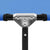Folding Sun Lounger Blue Steel