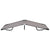 Folding Sun Lounger Grey Steel
