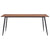 Dining Table Brown 200x100x75 cm MDF