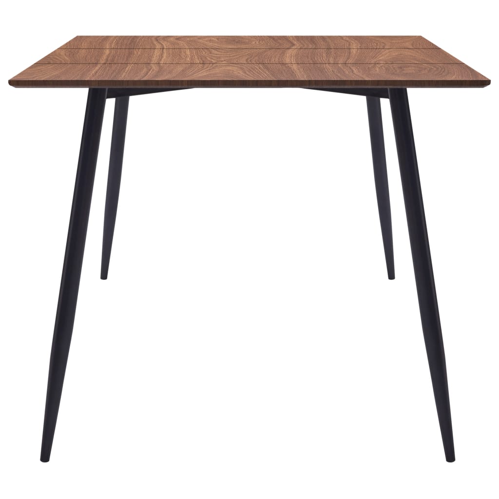Dining Table Brown 200x100x75 cm MDF