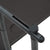 Hanging Balcony Table Brown 60x64x83.5 cm Plastic Rattan Look