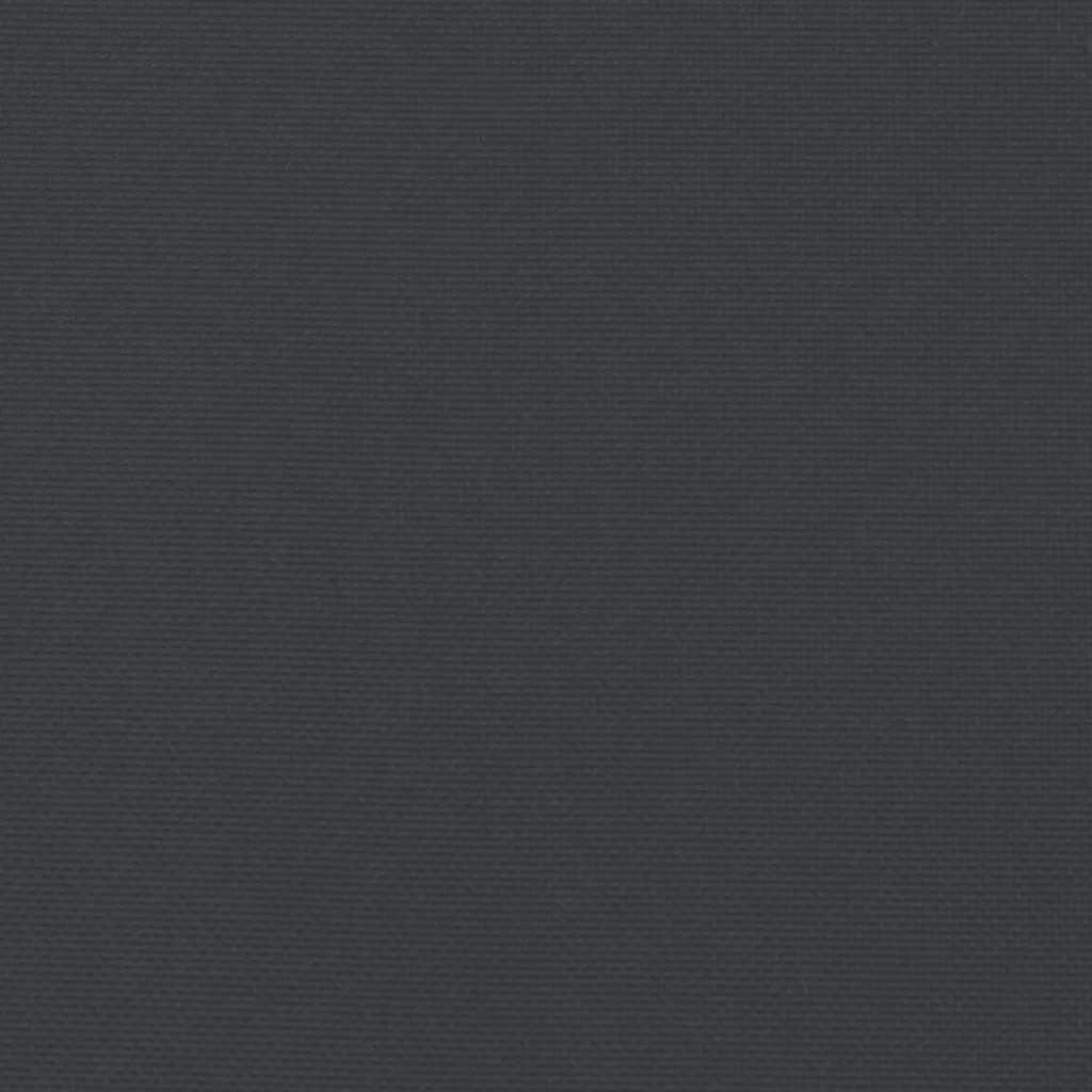 Garden Lowback Chair Cushions 4 pcs Black 100x50x3 cm Oxford Fabric