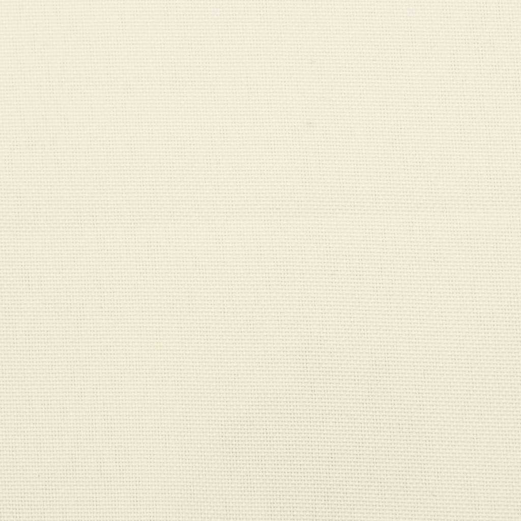 Garden Bench Cushion Cream 200x50x4 cm Oxford Fabric
