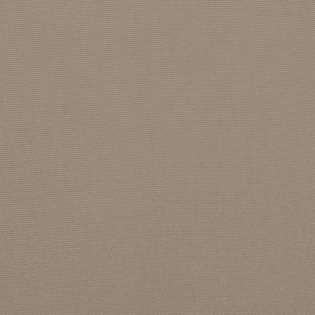 Garden Bench Cushion Taupe 120x50x4 cm Oxford Fabric