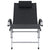 Sun Lounger Aluminium Textliene Black