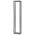 Firewood Rack Black 40x25x200 cm Steel