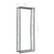 Firewood Rack Black 80x25x200 cm Steel