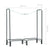 Firewood Rack Anthracite 120x35x120 cm Steel