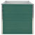 Raised Garden Bed 160x80x77 cm Galvanised Steel Green