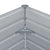 Raised Garden Bed 160x80x45 cm Galvanised Steel Grey