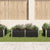 Raised Garden Bed 160x80x45 cm Galvanised Steel Anthracite