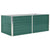 Raised Garden Bed 160x80x45 cm Galvanised Steel Green