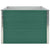 Raised Garden Bed 160x80x45 cm Galvanised Steel Green