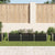 Garden Raised Bed Galvanised Steel 240x40x45 cm Anthracite