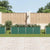 Raised Garden Bed 320x40x77 cm Galvanised Steel Green