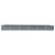 Garden Raised Bed Galvanised Steel 480x80x45 cm Grey