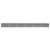 Garden Raised Bed Galvanised Steel 600x80x45 cm Grey