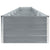 Garden Raised Bed Galvanised Steel 600x80x45 cm Grey