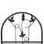 3-Layer Plant Rack Black 52x28x128 cm Iron