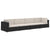 4 Piece Garden Sofa Set with Cushions Poly Rattan Black