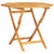 Folding Garden Table 85x85x76 cm Solid Teak Wood