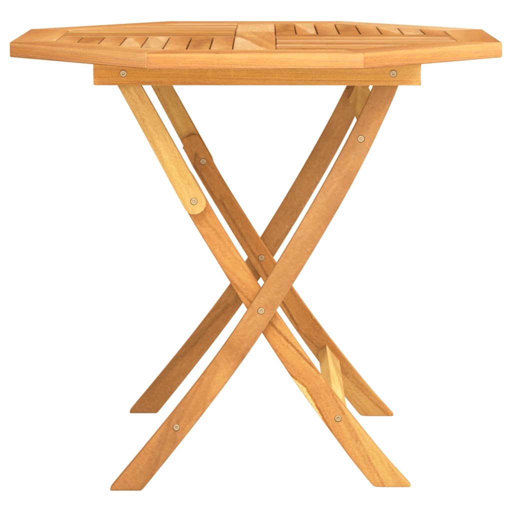 Folding Garden Table 85x85x76 cm Solid Teak Wood