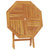 Folding Garden Table 85x85x76 cm Solid Teak Wood