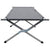 Camping Bed 210x80x48 cm XXL Grey