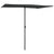 Garden Parasol with Aluminium Pole 2x1.5 m Anthracite