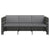 4 Piece Garden Lounge Set with Cushions Poly Rattan Grey