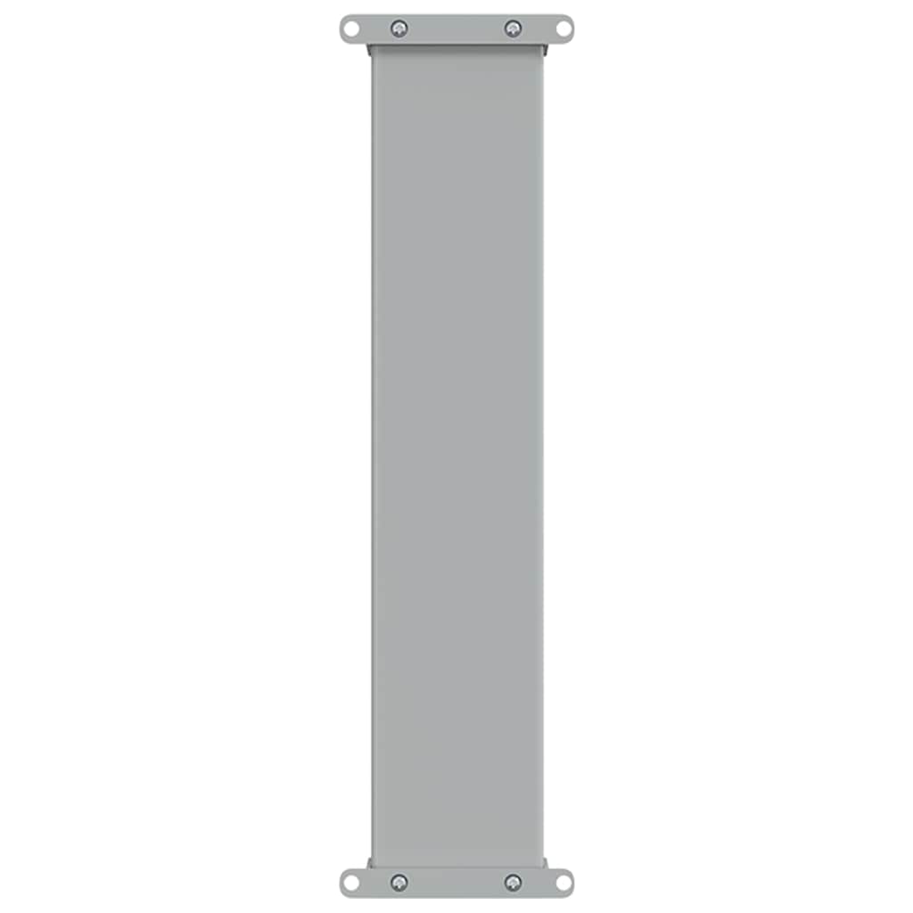 Patio Retractable Side Awning 60x300 cm Black