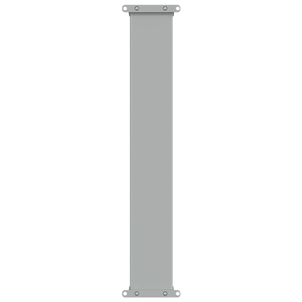 Patio Retractable Side Awning 80x300 cm Black