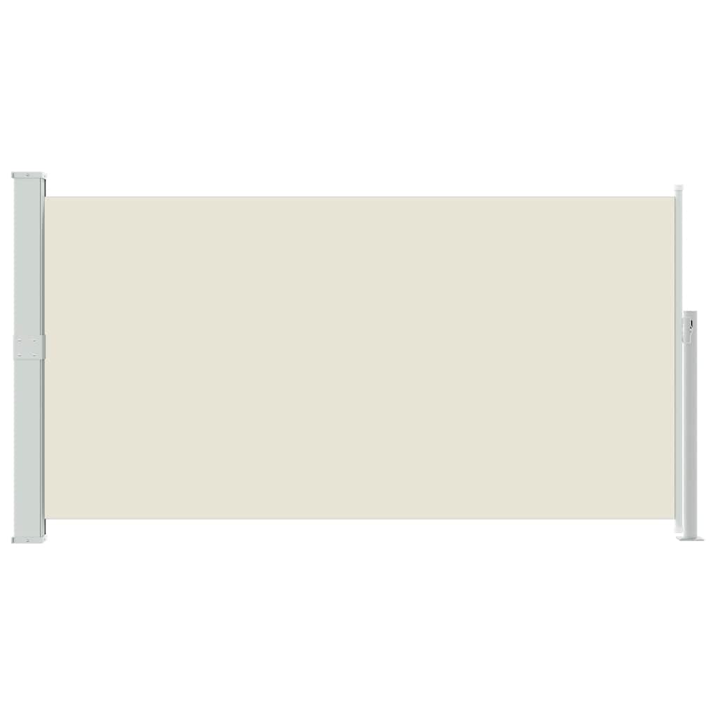 Patio Retractable Side Awning 170x300 cm Cream