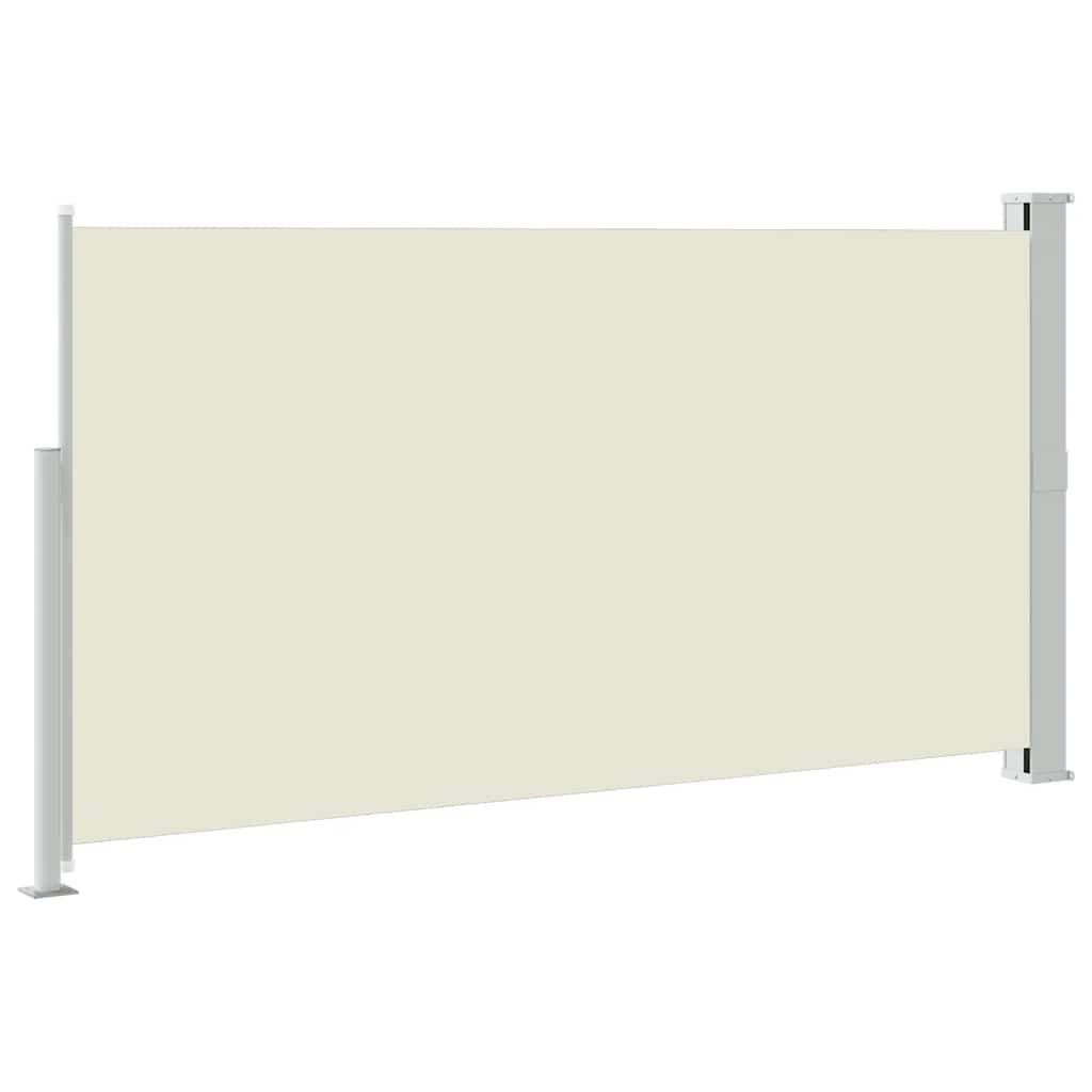 Patio Retractable Side Awning 170x300 cm Cream