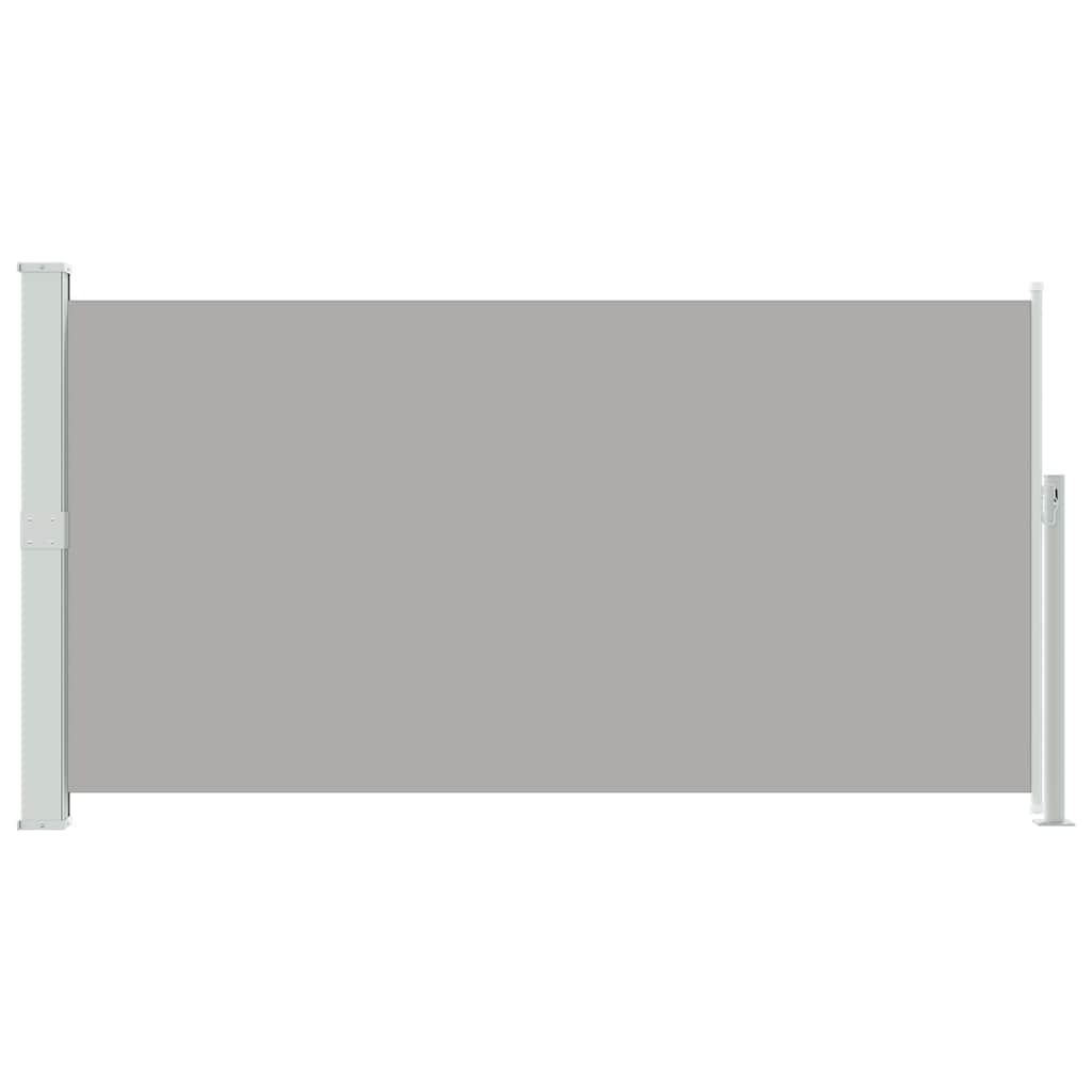 Patio Retractable Side Awning 170x300 cm Grey