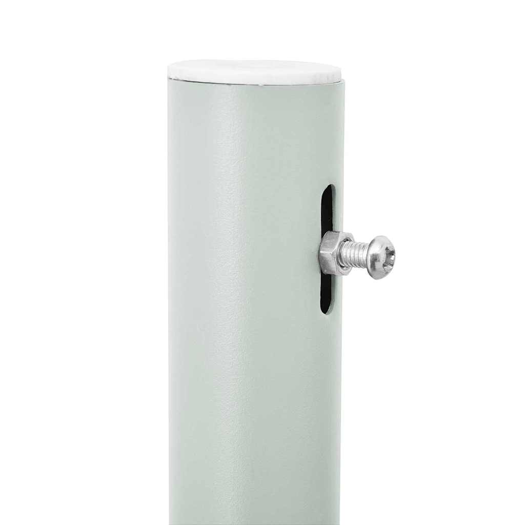 Patio Retractable Side Awning 100x500 cm Grey