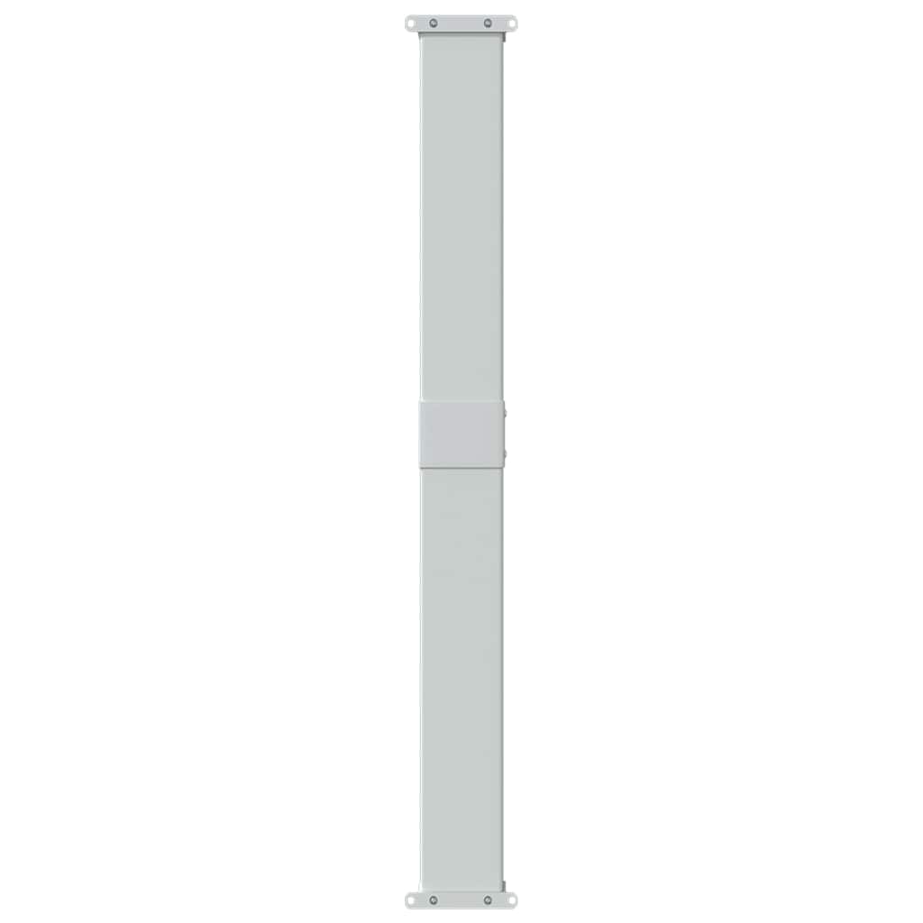 Patio Retractable Side Awning 140x500 cm Black