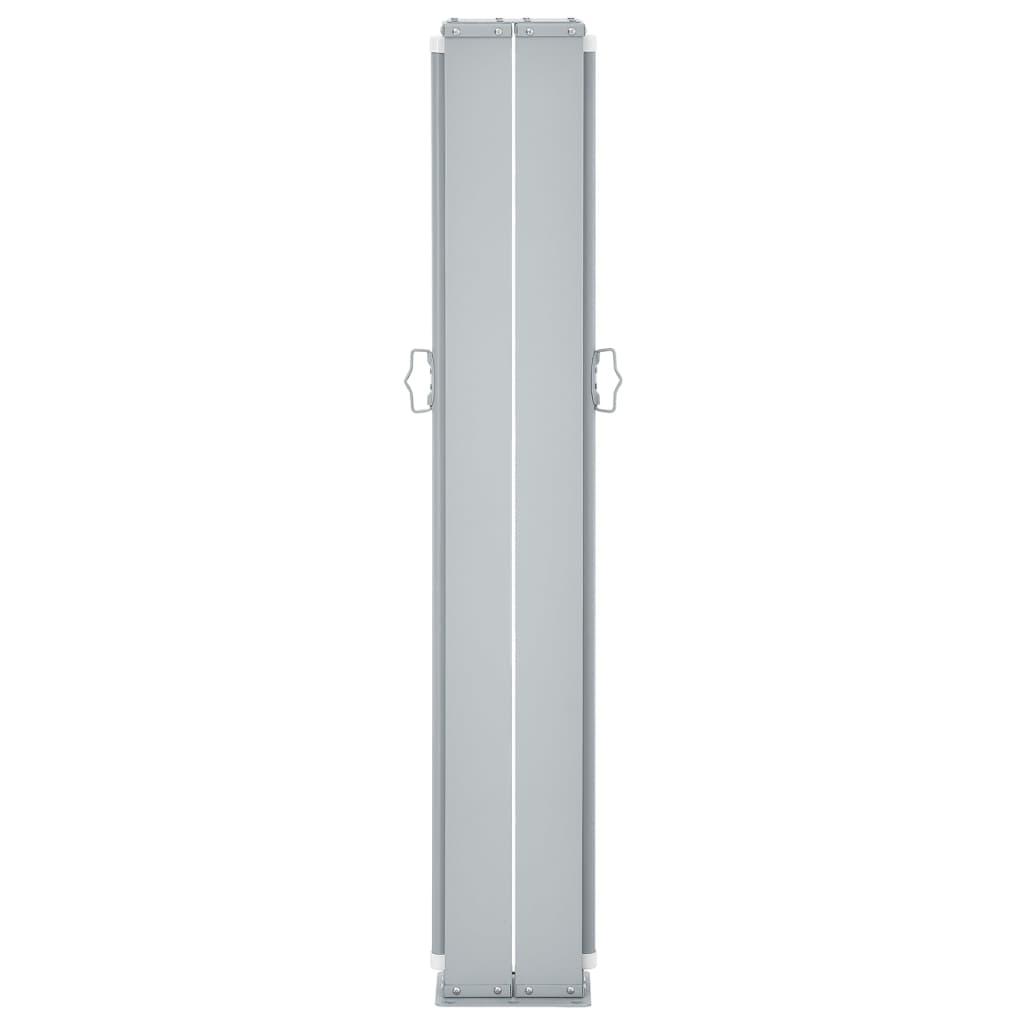 Retractable Side Awning Black 120x600 cm