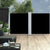 Retractable Side Awning Black 120x600 cm