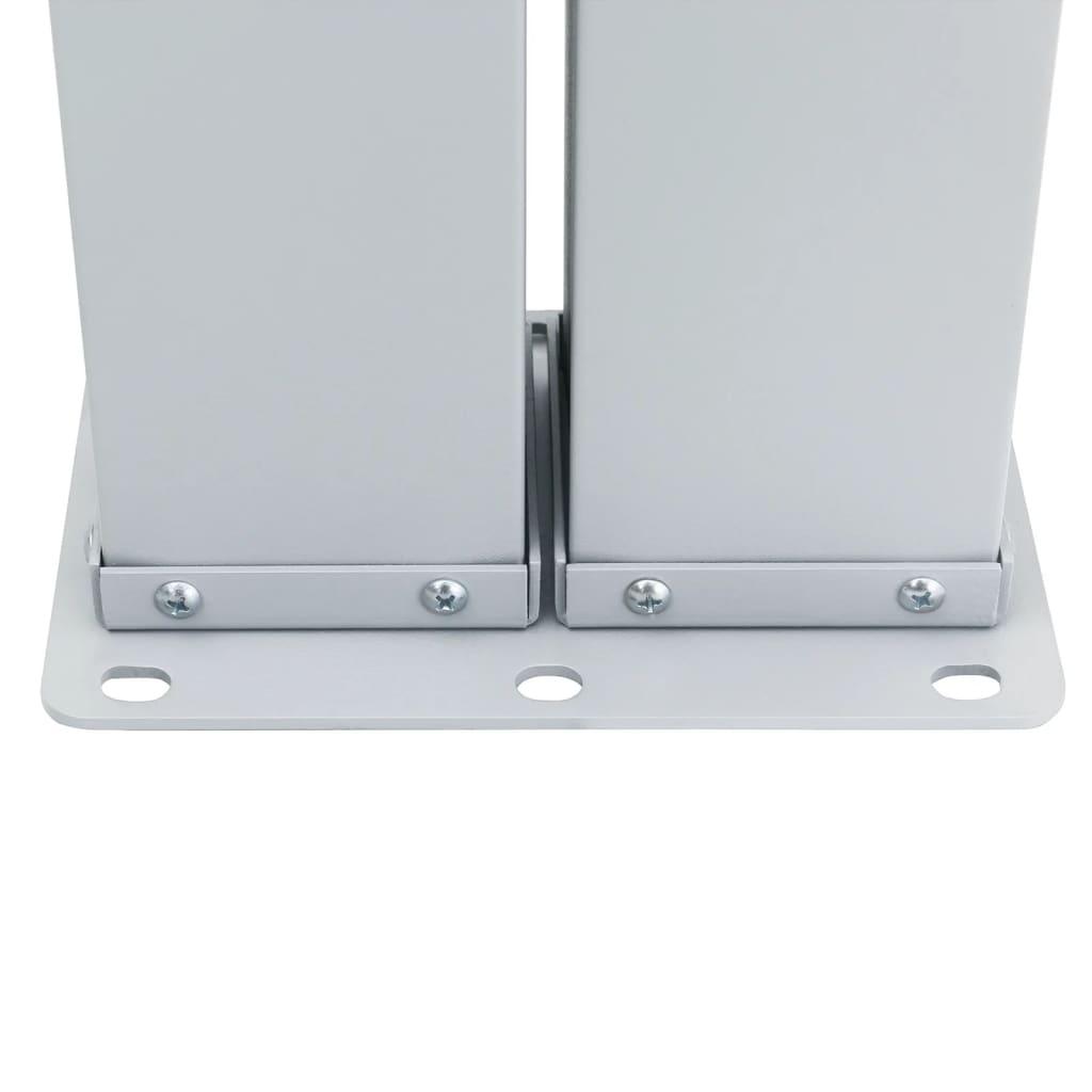 Patio Retractable Double Side Awning 170x600 cm Anthracite