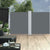 Patio Retractable Double Side Awning 170x600 cm Anthracite