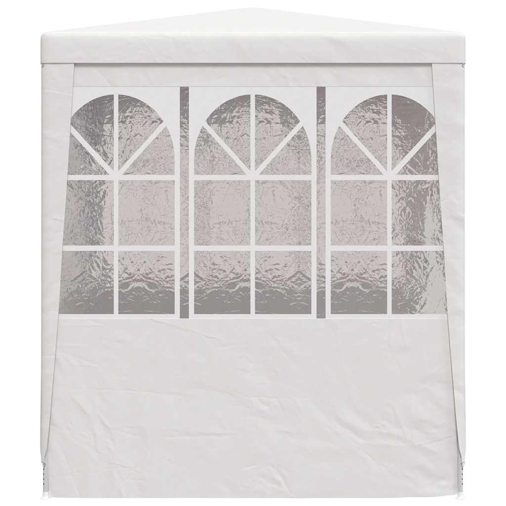 Professional Party Tent with Side Walls 2x2 m White 90 g/m²