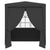 Professional Party Tent with Side Walls 2.5x2.5 m Anthracite 90 g/m²