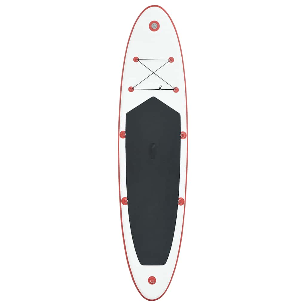 Stand Up Paddle Board Set SUP Surfboard Inflatable Red and White