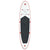 Stand Up Paddle Board Set SUP Surfboard Inflatable Red and White