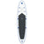 Inflatable Stand Up Paddleboard with Sail Set Blue and White