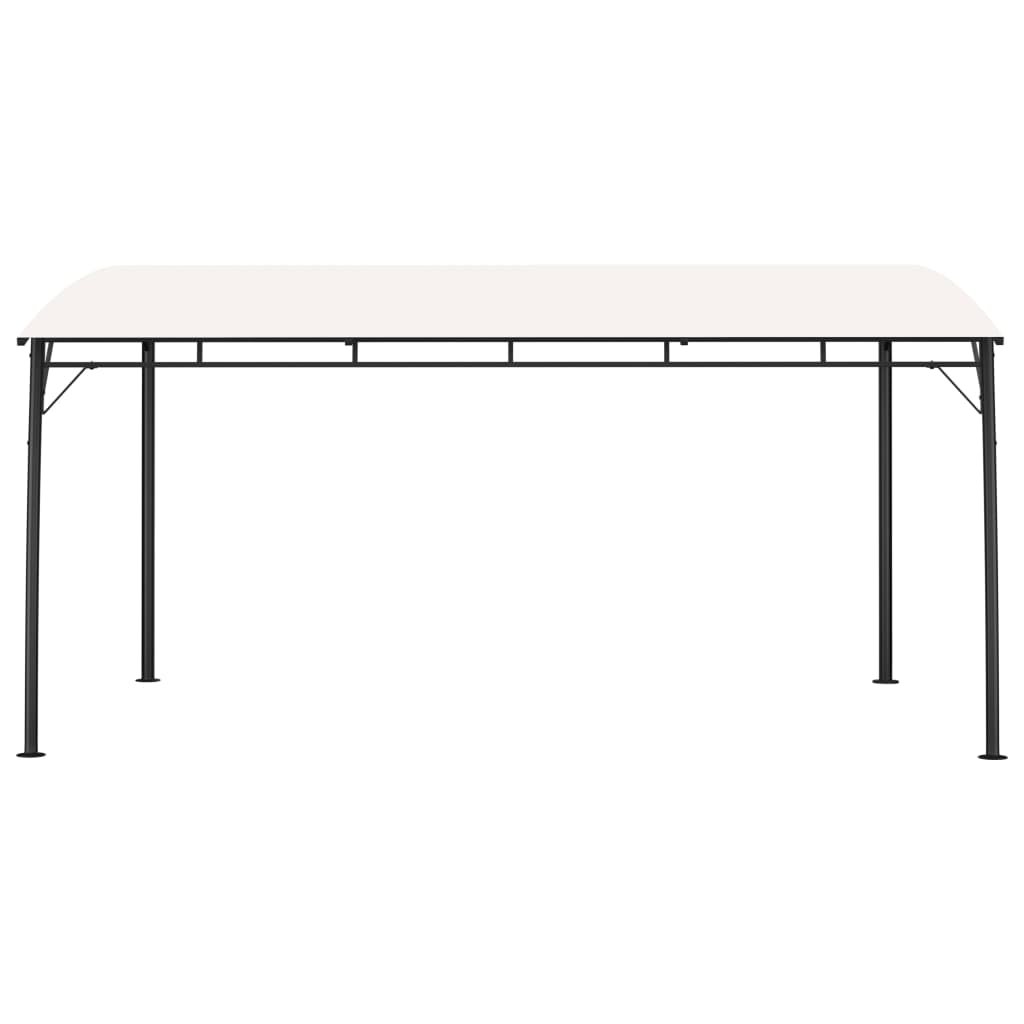 Garden Sunshade Awning 4x3x2.55 m Cream